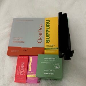 Kbeauty Skincare Set: Mizon, Cleardea, Suppuru, VitaVita